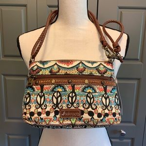 NWT Sakroots Boho Printed Bag